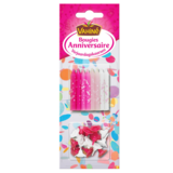 Bougies d'Anniversaire Multicolores x16