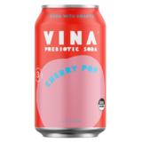 Vina Prebiotic Soda Cherry Pop 12oz can