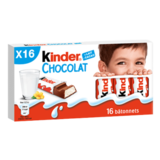 Kinder Barres chocolatées, 16 x 12.5g