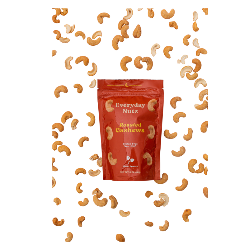 Everyday Nutz Roasted Cashews 5oz Snacks fast delivery by App or Online