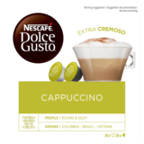 Nescafe Dolce Gusto Cappuccino 16 Pods, 186g