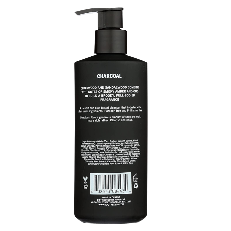 Apotheke Charcoal Liquid Soap Home & Office fast delivery by App or
