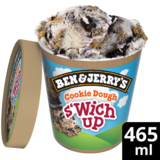 Ben & Jerry's Helado Tarrina S'Wich Up Vainilla y Galletas al Cacao 465ml,