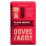 Doves Farm Organic Plain White Baking Flour, 1kg