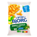 Bjorg Biscuits Apéritif Crousti Lentille Herbes, 75g