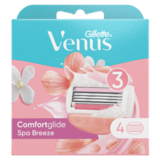 Lames de Rasoir comfortglide breeze thé blanc Venus x4