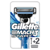 Rasoir Mach3 start + 2 recharges Gillette