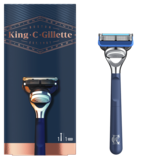 Rasoir pour homme, rasage et contours 1 lame de précision King C. Gillette