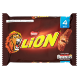 Nestle Lion Chocolate Bars, 4 x 42g