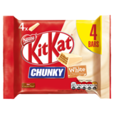 KitKat Chunky White Chocolate, 4 x 40g