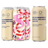 Collective Arts Strawberry Piña Colada Sour 4pk 16oz Can 5.6% ABV