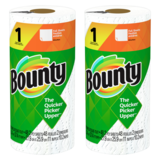 Bounty Single Plus White Paper Towels 2ct