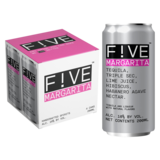 Five Drinks Co Margarita 4pk 200ml Can 10% ABV