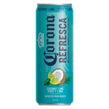 Corona Refresca Coconut Lime Spiked Tropical Cocktail, 12 fl oz Can, 4.5% ABV