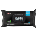 DUDE Wipes Flushable Wipes Dispenser Fragrance-Free with Vitamin E & Aloe 48ct
