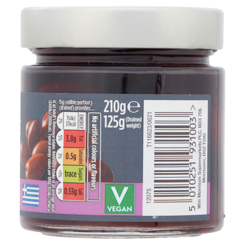 Morrisons The Best Whole Kalamata Olives, 210g Quick Meals fast