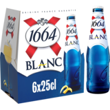 Bière Blanche 1664 5° 6x25 cl