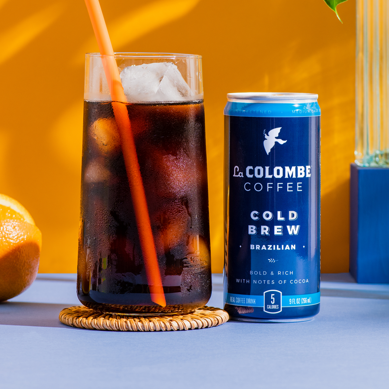 La Colombe Cold Brew Brazilian 9oz Can Drinks fast delivery by App or