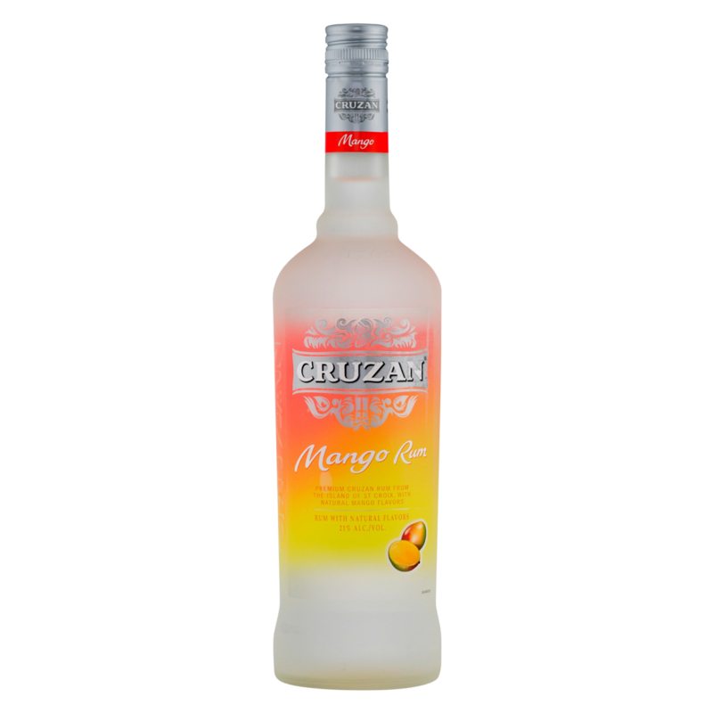 Cruzan Mango Rum 750ml (42 Proof) Alcohol fast delivery by App or Online