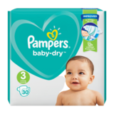 Pampers Baby-Dry Size 3, 30s *