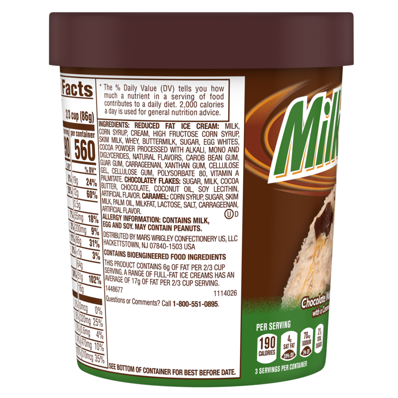 Milky Way Ice Cream Pint Ice Cream fast delivery by App or Online