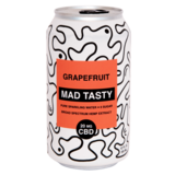 Mad Tasty Grapefruit CBD Sparkling Water 12oz Can 20mg