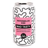 Mad Tasty Watermelon Kiwi CBD Sparkling Water 12oz can 20mg