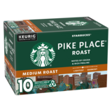 Starbucks K-Cup Pike Place Roast Coffee 4.4oz 10ct