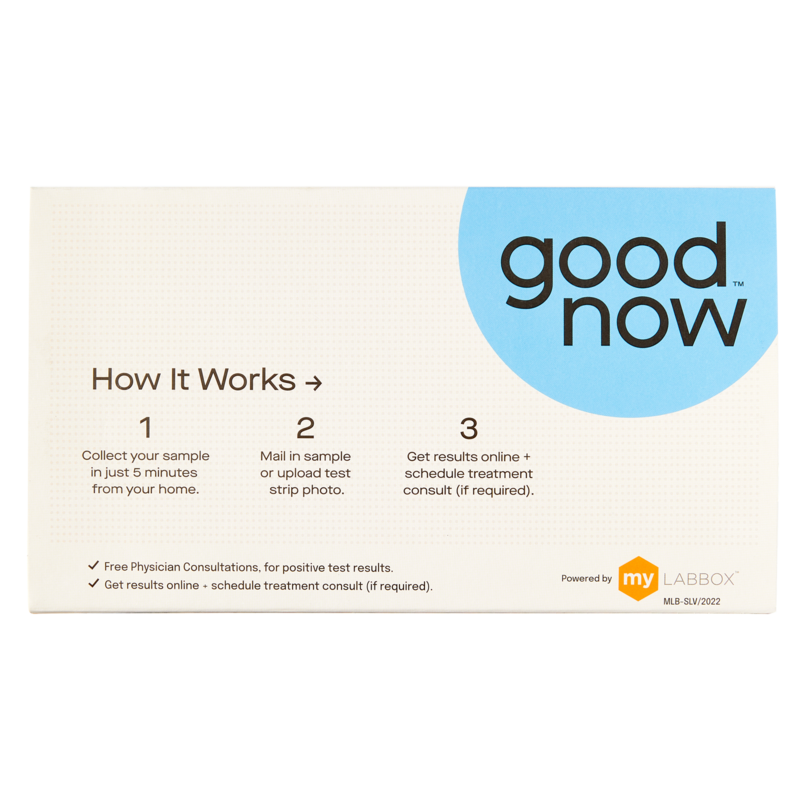 Goodnow Fast + Easy At Home Kit Genital Herpes Test Health fast