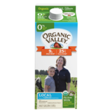 Organic Valley Fat Free Milk 1/2 Gallon CA