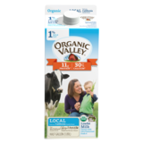 Organic Valley 1% Reduced Fat Milk 1/2 Gallon CA