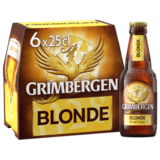 Bière Blonde Grimbergen 6,7° 6x25cl