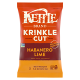 Kettle Brand Krinkle Cut Habanero Lime Chips 7.5oz