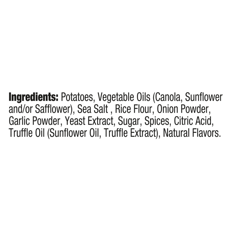 Kettle Brand Krinkle Cut Truffle and Sea Salt Chips 7.5oz Snacks fast