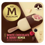 Magnum White Chocolate & Berry Remix, 3 x 90ml