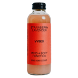 VYBES Strawberry Lavender CBD Drink 14oz Bottle 25mg