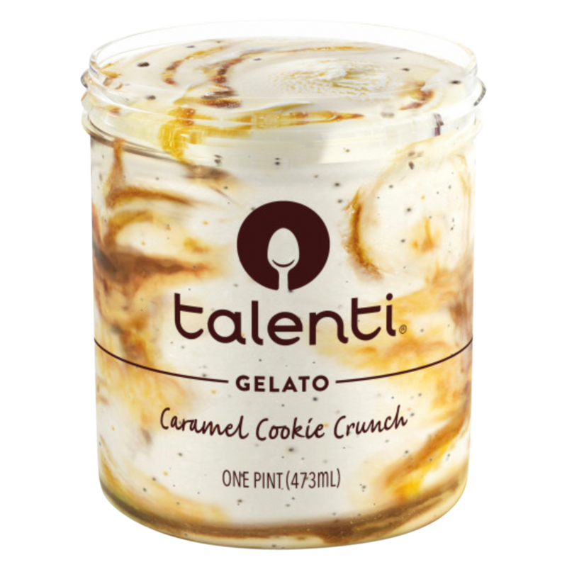 Talenti Gelato Caramel Cookie Crunch 16oz Ice Cream fast delivery by