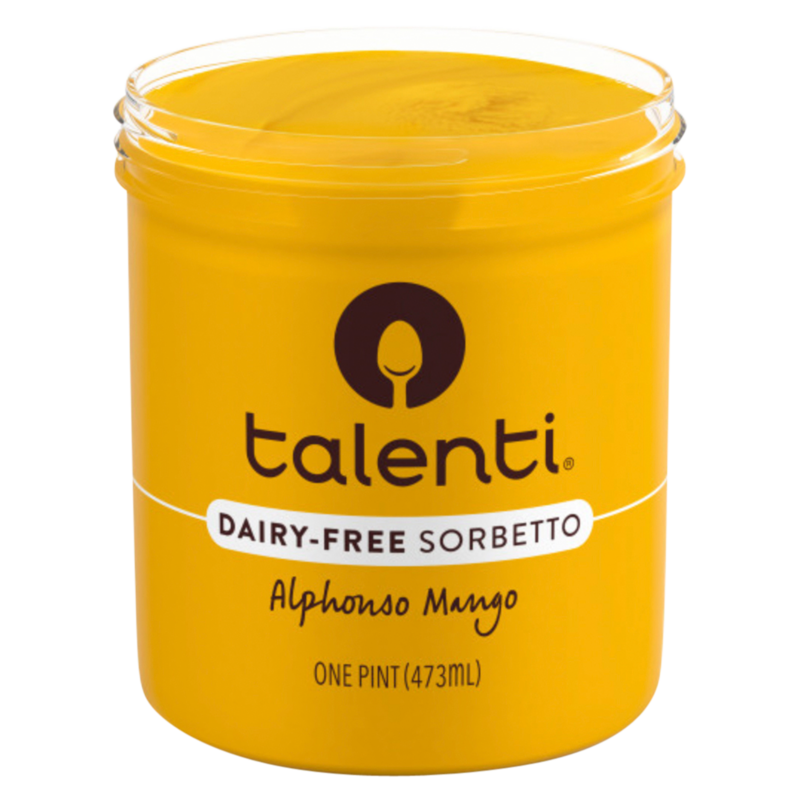 Talenti Dairy Free Sorbetto Alphonso Mango 16oz Ice Cream fast