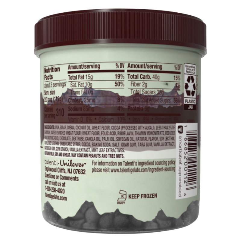 Talenti Gelato Layers Mint Fudge Cookie 11oz Ice Cream fast delivery