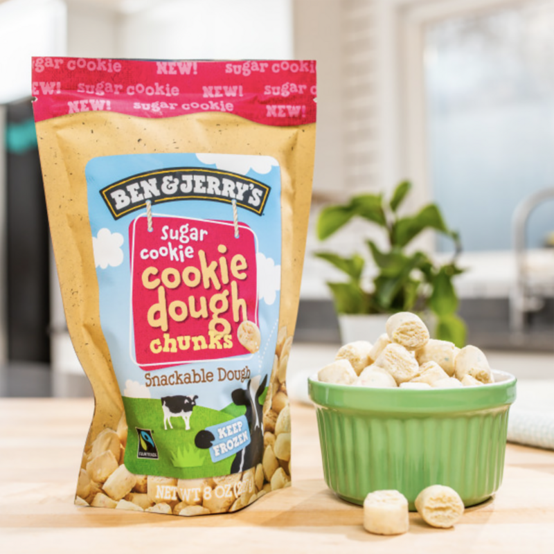 Ben & Jerry's Frozen Sugar Cookie Dough Chunks 8oz Ice Cream fast