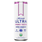 Michelob Ultra Organic Seltzer Berry Hibiscus Single 12oz Can 4.0% ABV