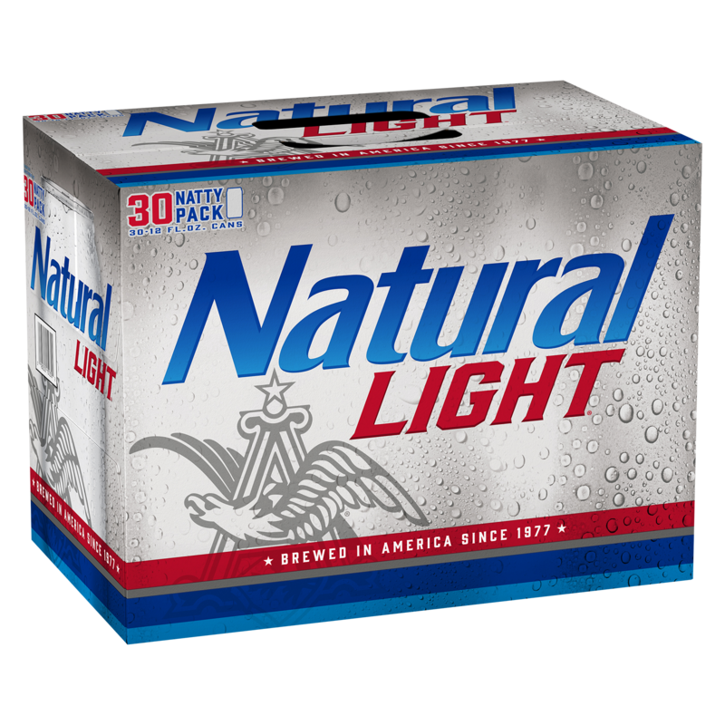Natural Light 30pk 12oz Cans 4.2 ABV Alcohol fast delivery by App or