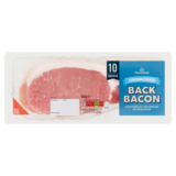 Morrisons Unsmoked Rindless Back Bacon 10s, 300g