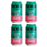 BrewDog Hazy Jane Guava, 4 x 330ml