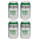 BrewDog Nanny State Alcohol Free, 4 x 330ml