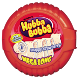 Hubba Bubba Snappy Strawberry Mega Long Tape, 56g