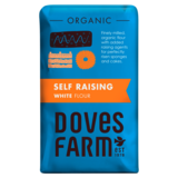 Doves Farm Organic Self Raising White Baking Flour, 1kg