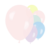 Sempertex Pastel Matte Assorted Balloons - 12", 50pcs