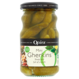 Opies Cocktail Gherkins, 227g