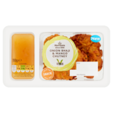 Morrisons Onion Bhaji & Mango Chutney Snack Pot, 110g